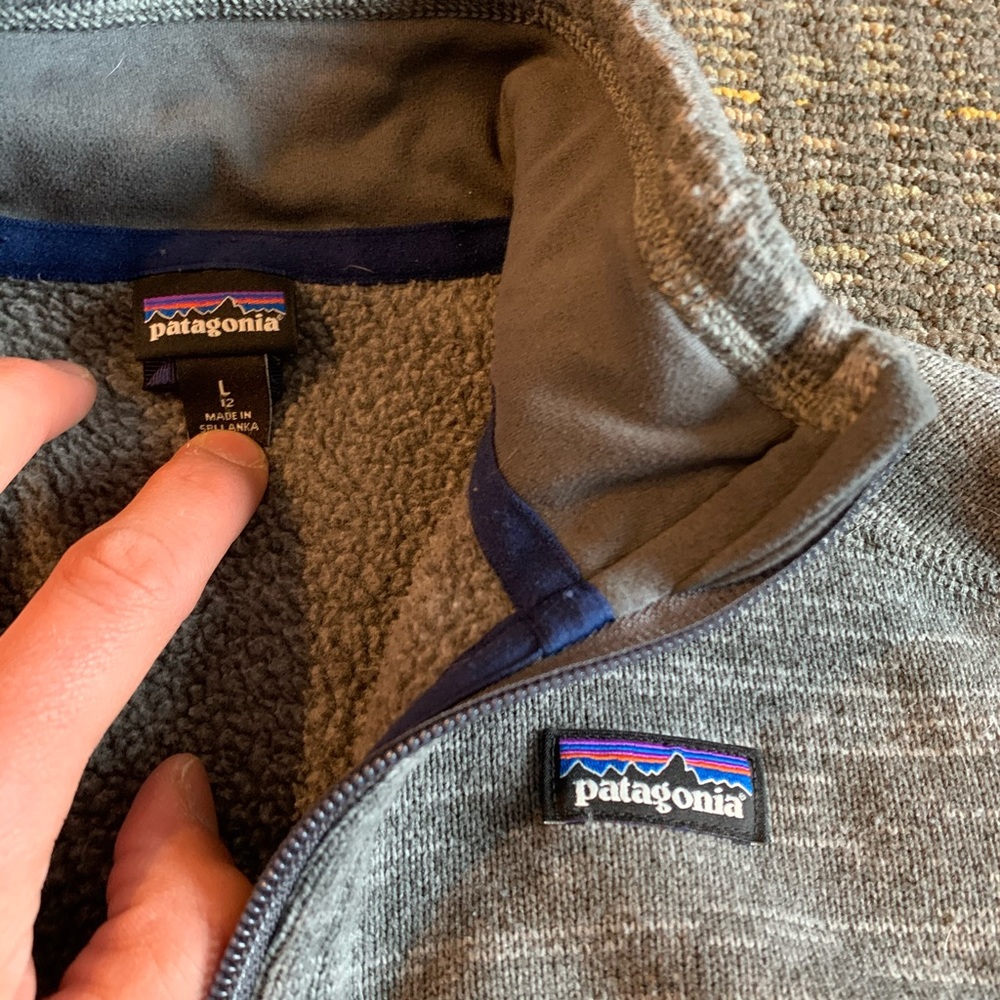 Patagonia boys better sweater fleece jacket
